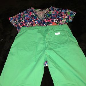 Med couture scrub set